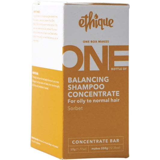 Ethique Balancing Shampoo Concentrate Sorbet Oily Normal Hair 50g