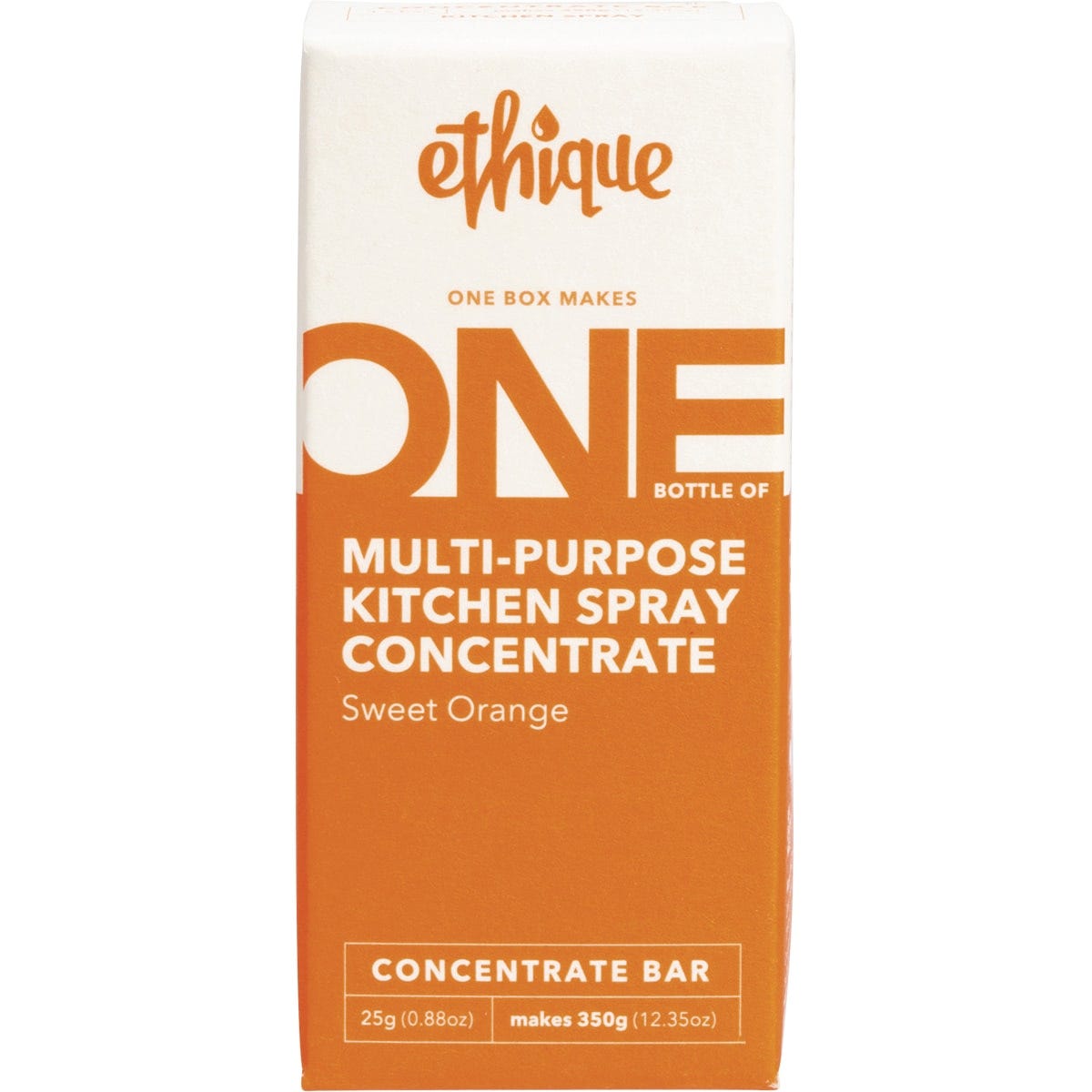 Ethique Multi purpose Kitchen Spray Concentrate Sweet Orange 25g