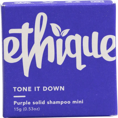 Ethique Solid Shampoo Mini Tone It Down Purple 20x15g