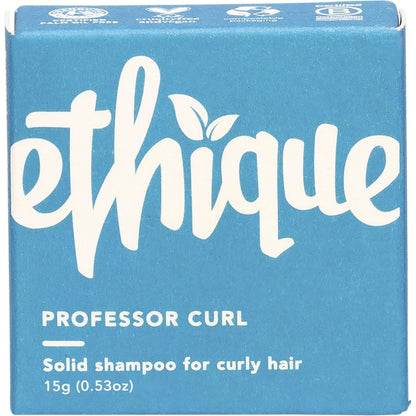 Ethique Solid Shampoo Bar Mini Professor Curl Curly Hair 20x15g