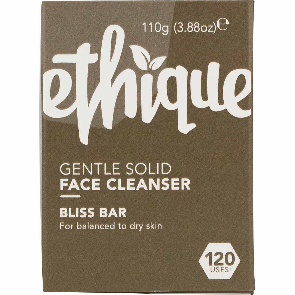 Ethique Solid Face Cleanser Bliss Bar 110g