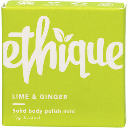 Ethique Solid Body Polish Mini Lime & Ginger 20x15g