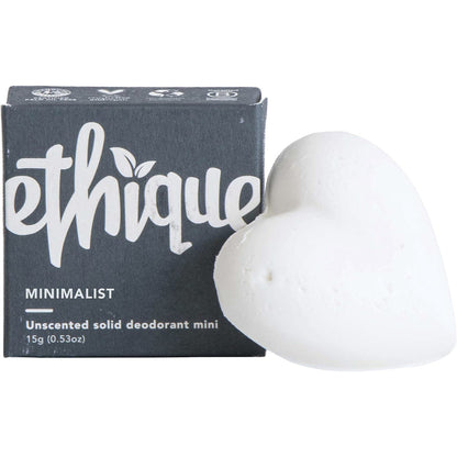 Ethique Solid Deodorant Mini Minimalist Unscented 20x15g