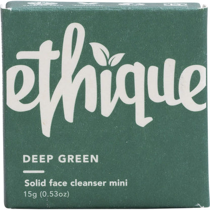 Ethique Solid Face Cleanser Mini Deep Green Oily Normal 20x15g