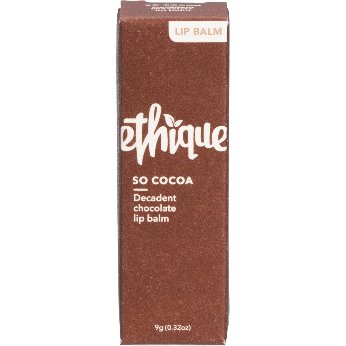 Ethique Lip Balm So Cocoa Chocolate 9g