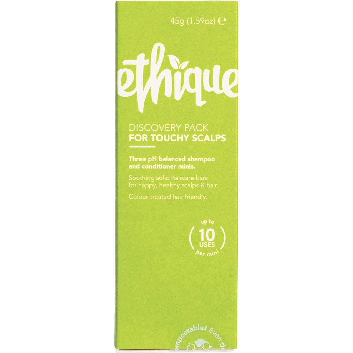 Ethique Discovery Pack 3x Minis for Touchy Scalps 45g