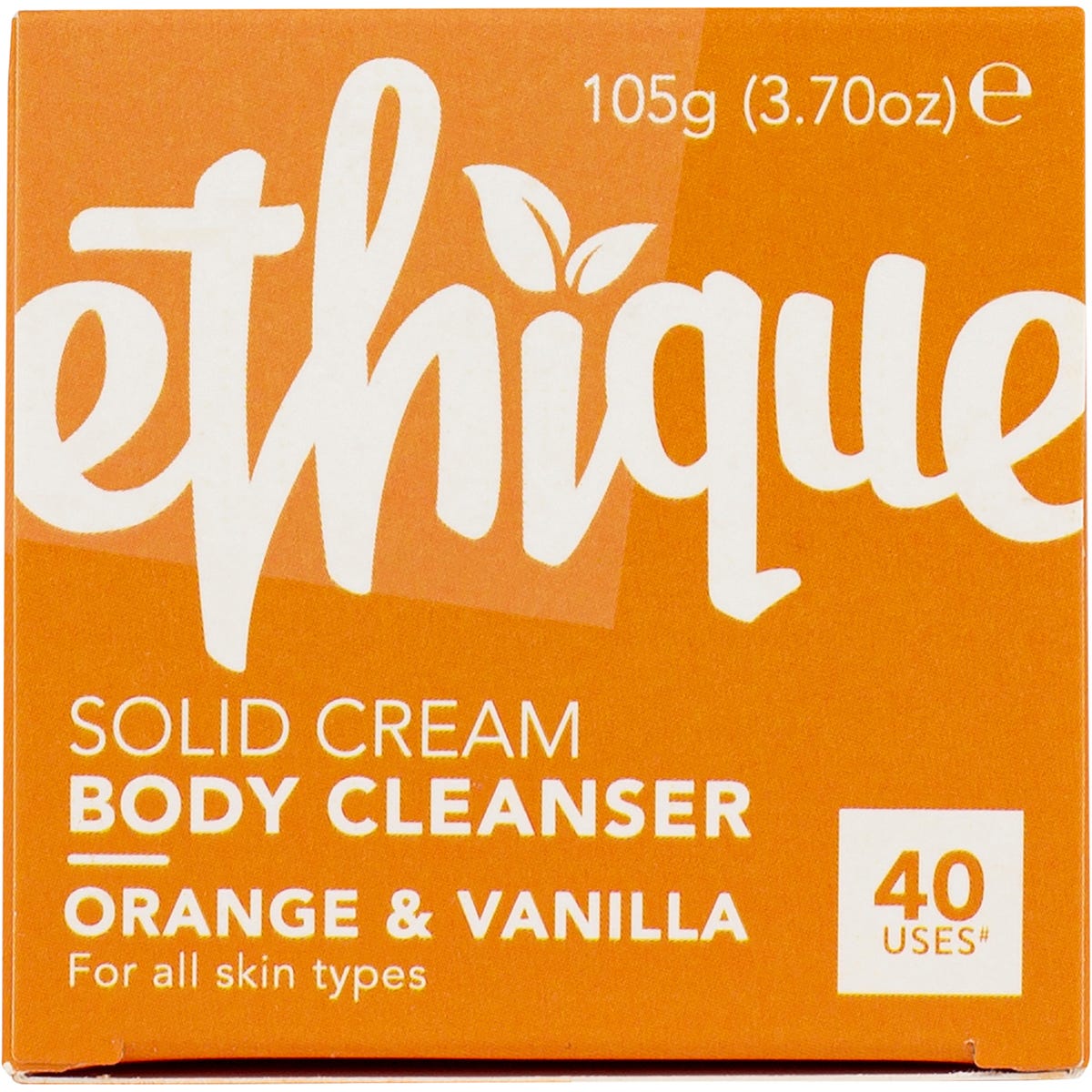 Ethique ETHIQUE Solid Cream Body Cleanser Orange & Vanilla 105g