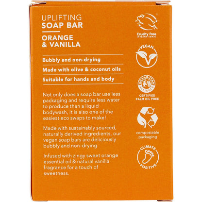 Ethique Soap Bar Orange & Vanilla 120g