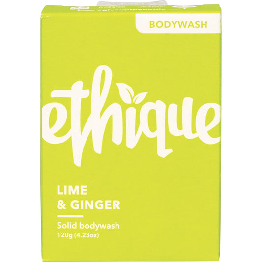 Ethique Solid Bodywash Bar Lime & Ginger 120g