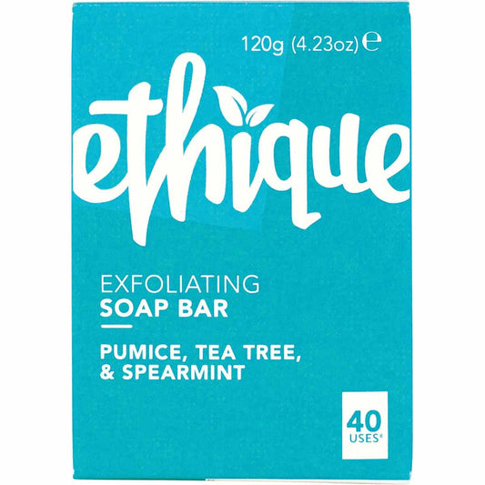 Ethique Soap Bar Pumice, Tea Tree & Spearmint 120g