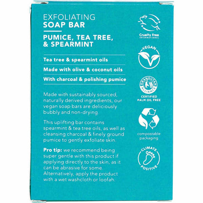 Ethique Soap Bar Pumice, Tea Tree & Spearmint 120g