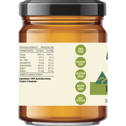 Every Bit Organic Honey Certified Organic 325g