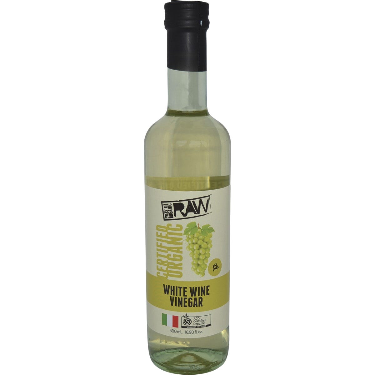 Every Bit Organic White Wine Vinegar 6x500ml