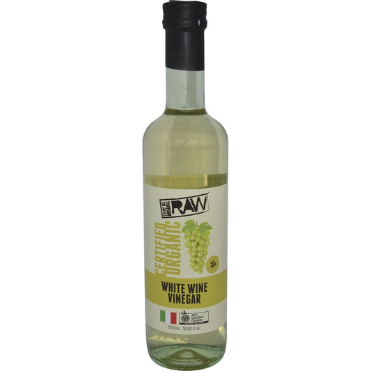 Every Bit Organic White Wine Vinegar 6x500ml