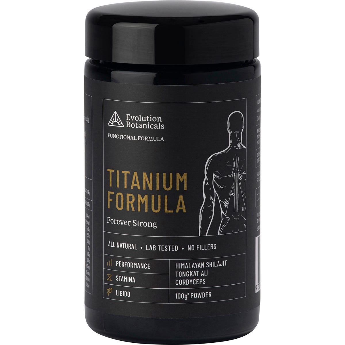 Evolution Botanicals Titanium Formula Forever Strong 100g