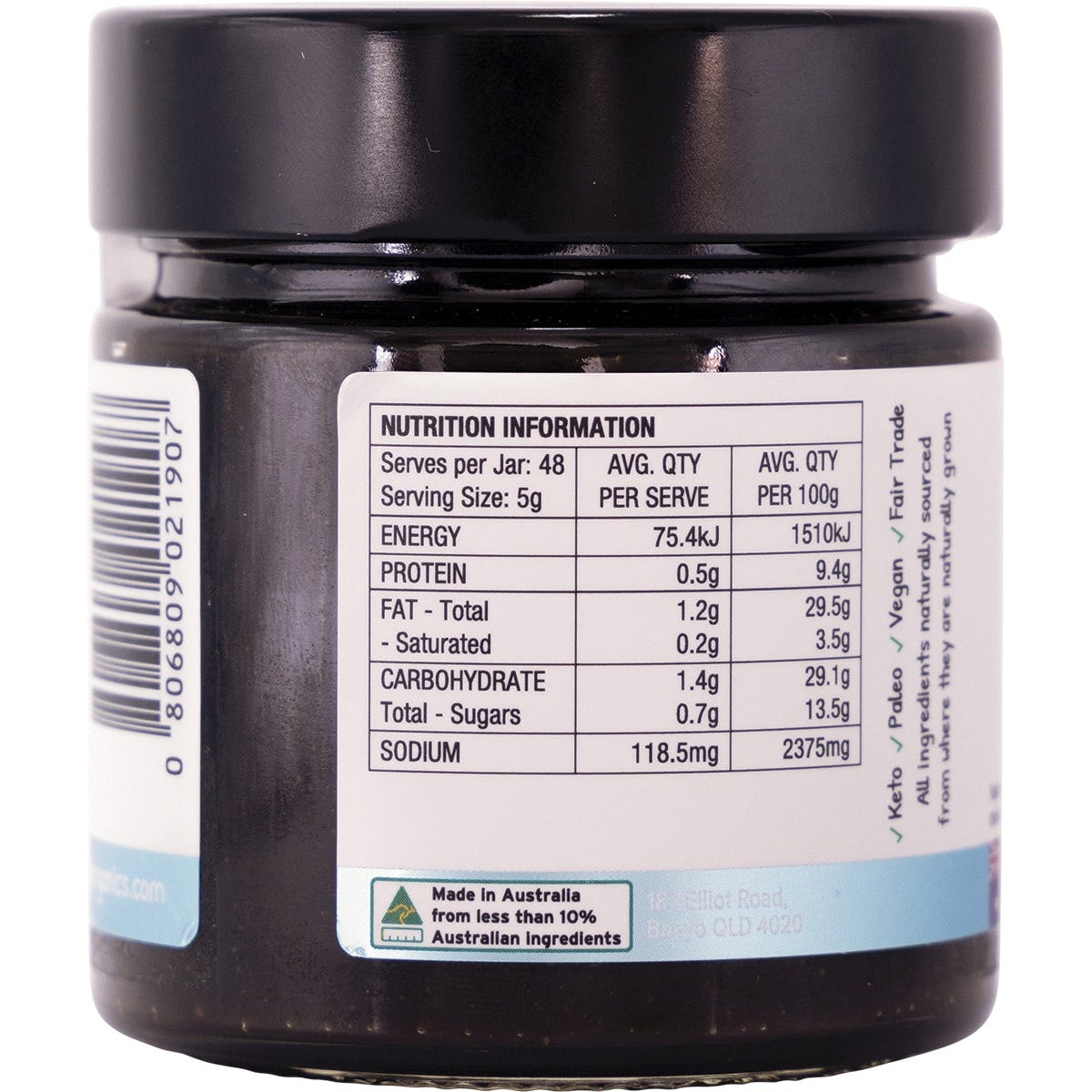 EveryOrganics EveryMite Low Aussie Salt 240g