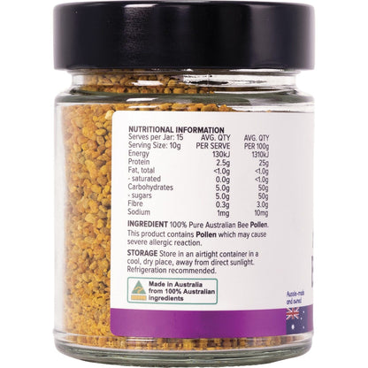 EveryOrganics Australian Bee Pollen From Ethical Beehives 150g