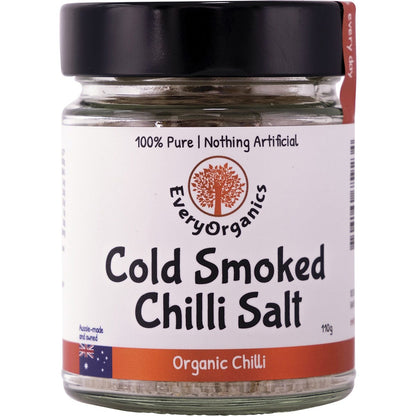 EveryOrganics Cold Smoked Chilli Salt Organic Chilli 110g