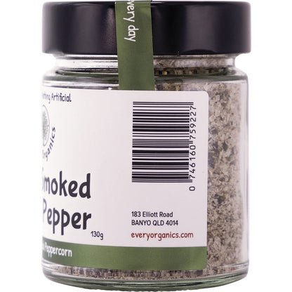 EveryOrganics Cold Smoked Salt & Pepper Organic Black Peppercorn 130g