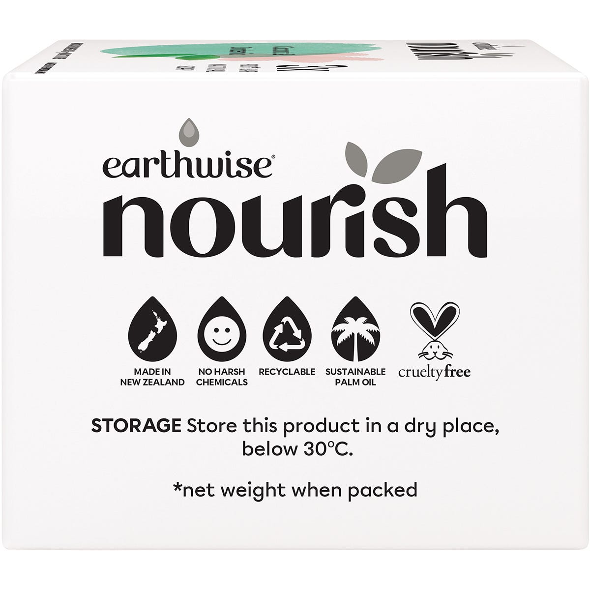 Earthwise Nourish Natural Soap Bar Coconut & Gardenia 3pk