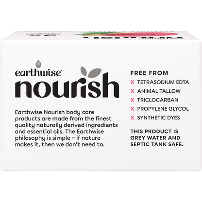 Earthwise Nourish Natural Soap Bar Rosehip & Almond Oil 3pk