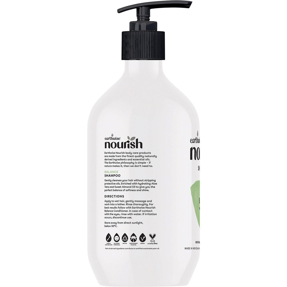 Earthwise Nourish Shampoo Balance Normal Hair 800ml