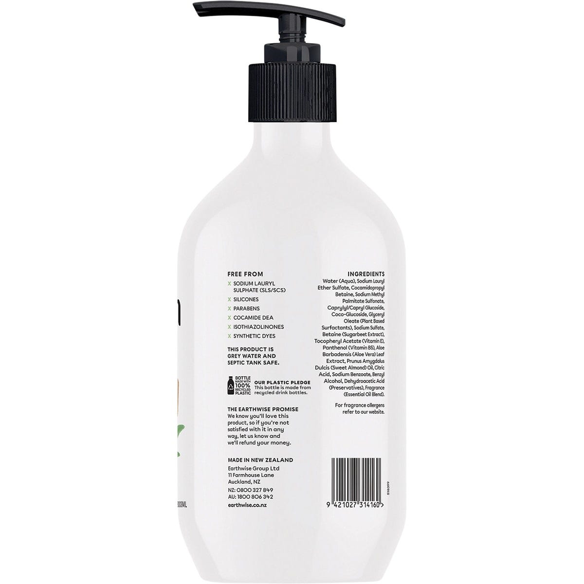 Earthwise Nourish Shampoo Balance Normal Hair 800ml