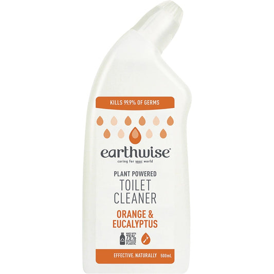 Earthwise Toilet Cleaner Orange & Eucalyptus 500ml