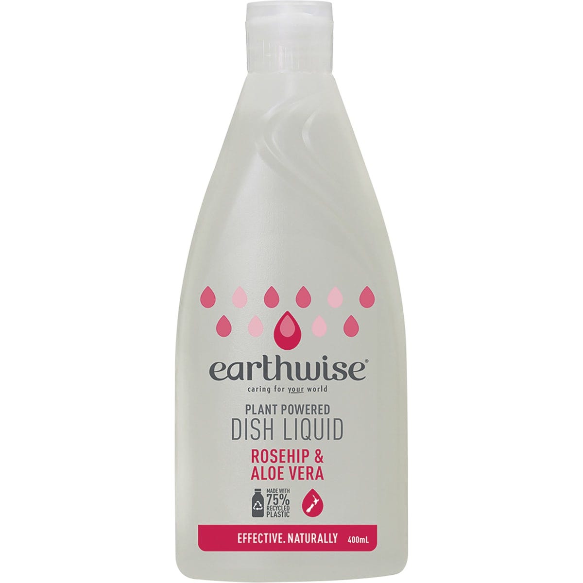 Earthwise Dish Liquid Rosehip & Aloe Vera 400ml