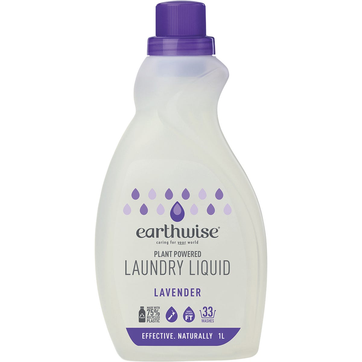 Earthwise Laundry Liquid Lavender 1L