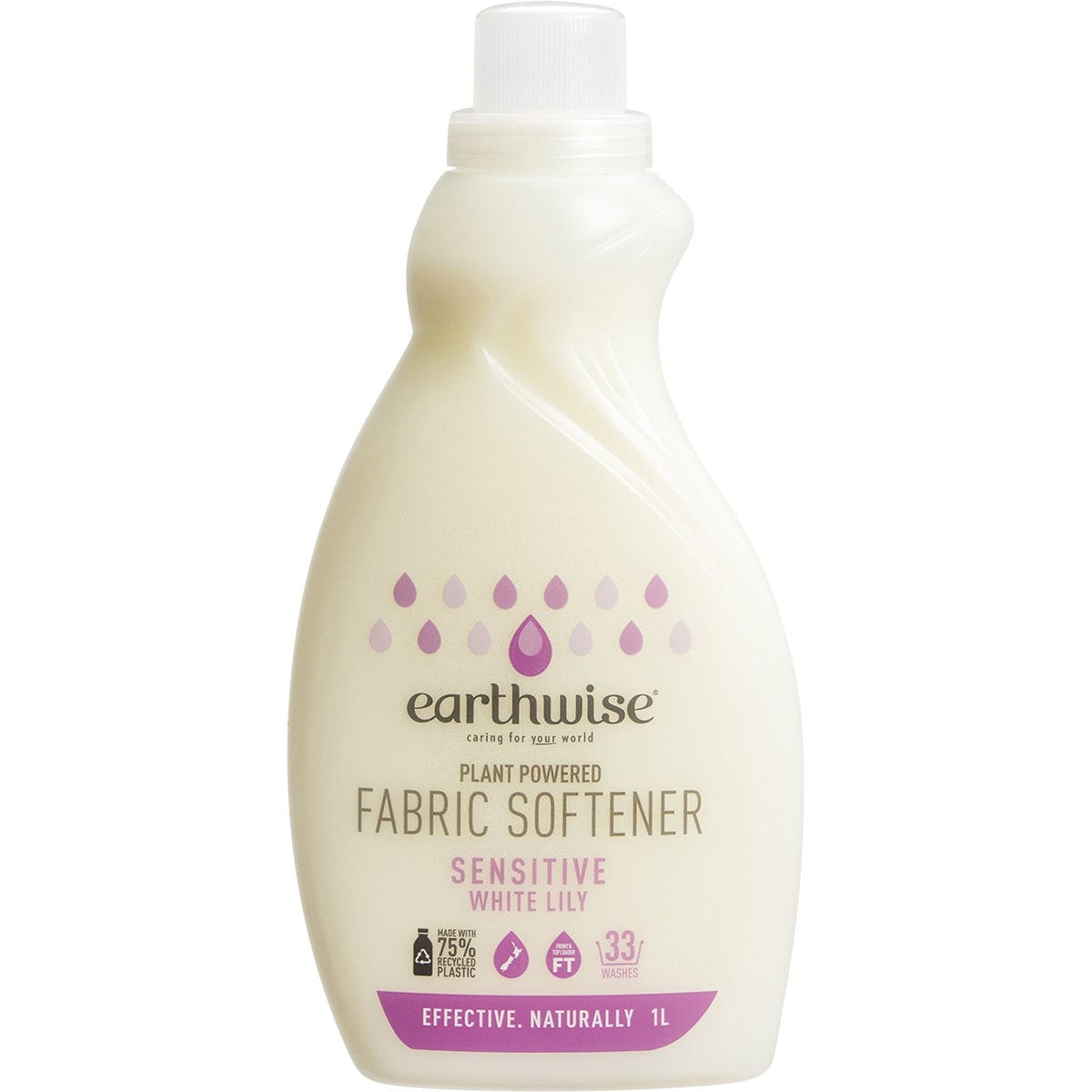 Earthwise Fabric Softener Sensitive White Lily 1L