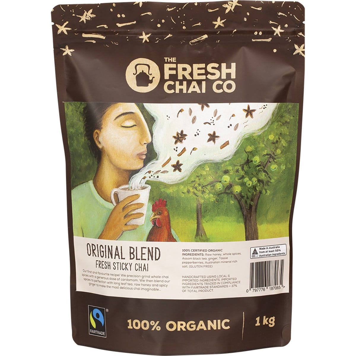 The Fresh Chai Co. Original Blend Fresh Sticky Chai 1kg