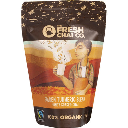 The Fresh Chai Co. Golden Turmeric Blend Honey Soaked Chai 125g