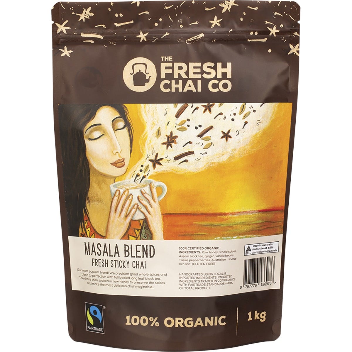 The Fresh Chai Co. Masala Blend Fresh Sticky Chai 1kg