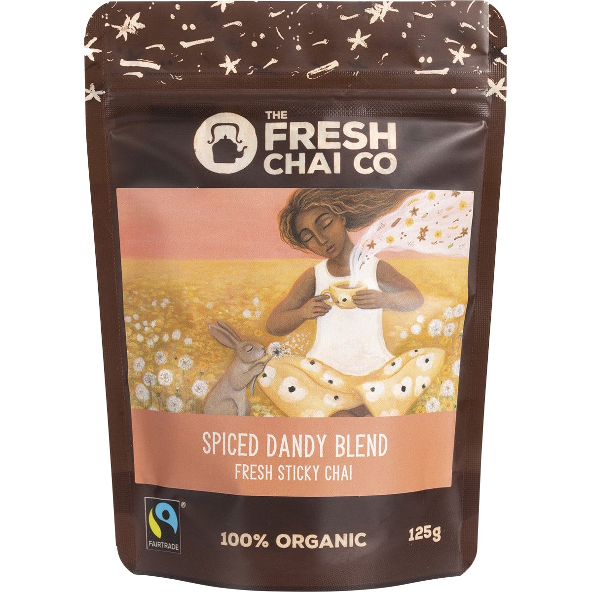 The Fresh Chai Co. Spiced Dandy Blend Fresh Sticky Chai 125g