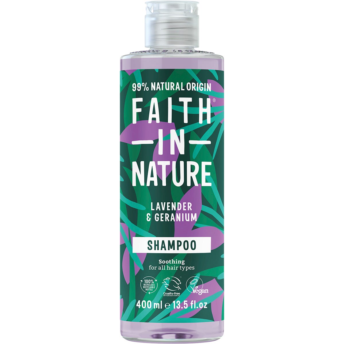 Faith In Nature Shampoo Soothing Lavender & Geranium 400ml