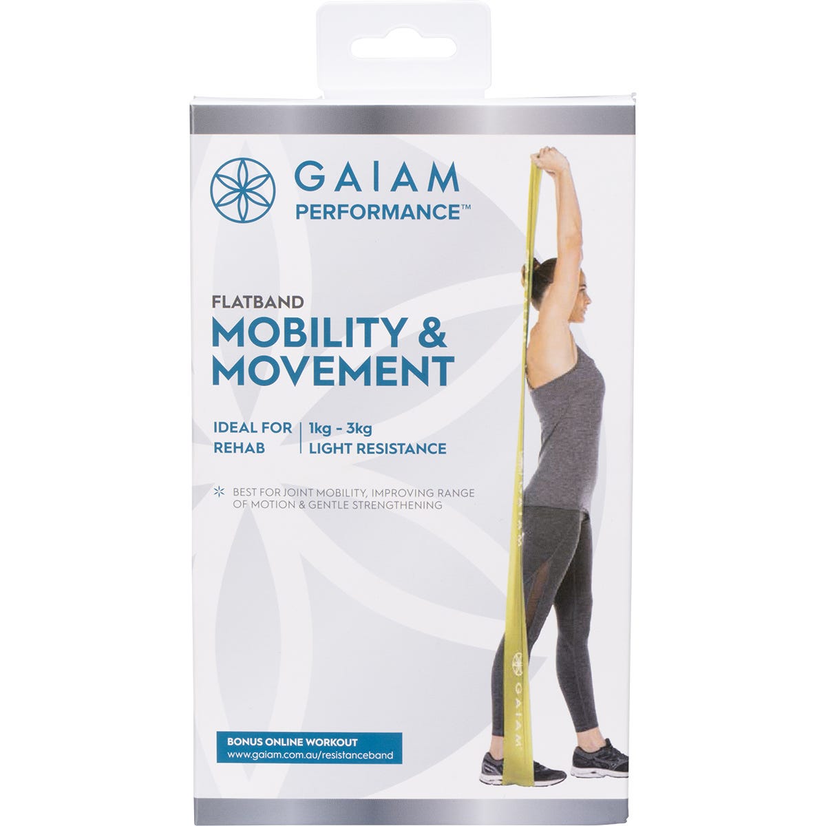 Gaiam Flatband Mobility & Movement Light