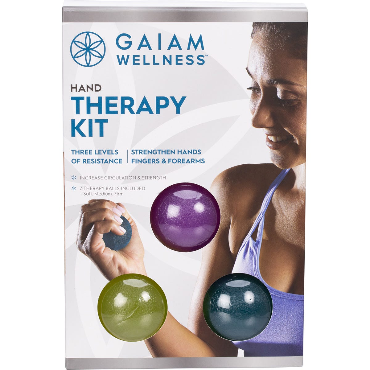 Gaiam Hand Therapy Kit