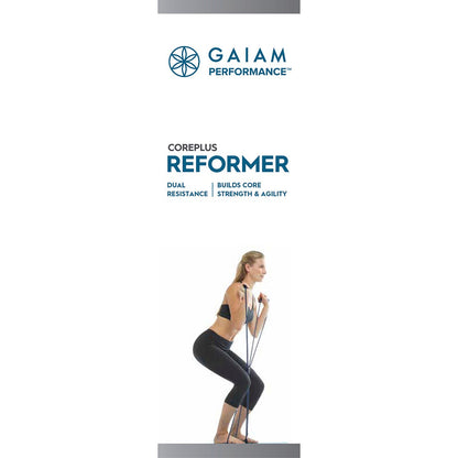 Gaiam Pilates Reformer 4-Loop Design and Multiple Grips