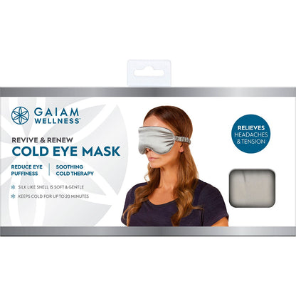 Gaiam Revive and Renew Cold Eye Mask