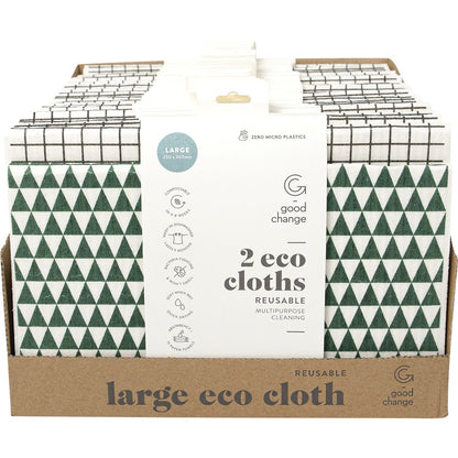 Good Change Store Eco Cloth Large 2pk