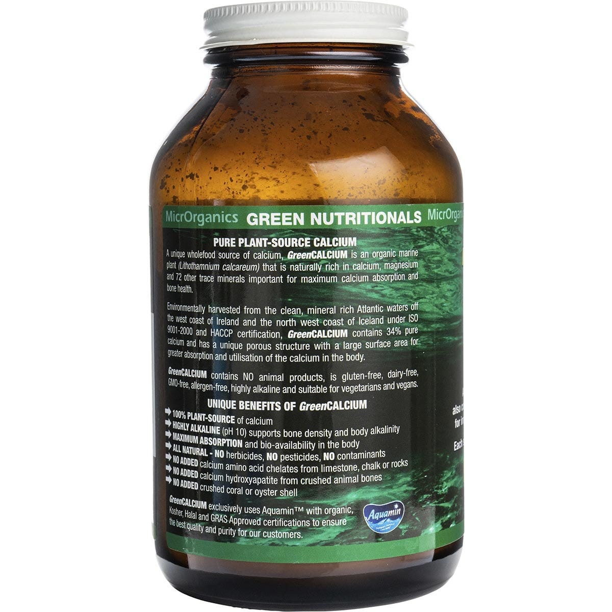 Green Nutritionals Green Calcium Powder 950mg 250g