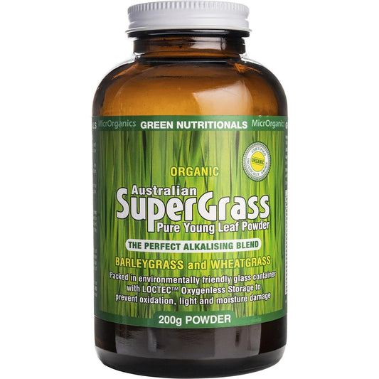 Green Nutritionals Organic Supergrass Powder 200g