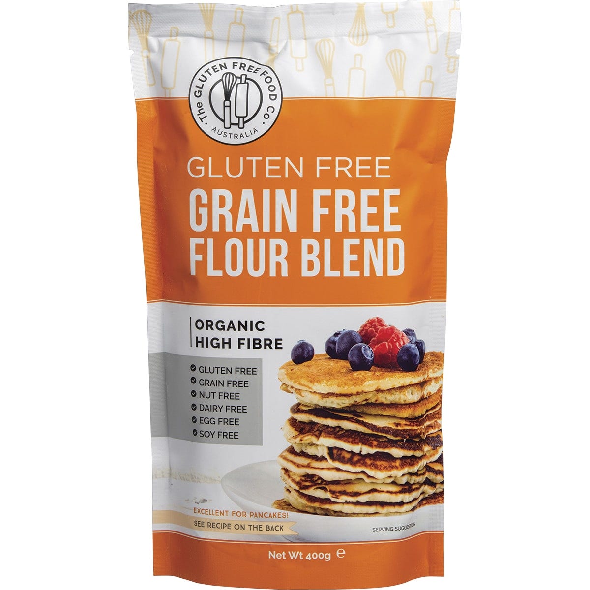 The Gluten Free Food Co. Grain Free Flour Blend Mix 400g