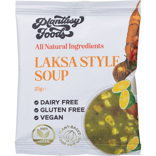 Plantasy Foods The Good Soup Laksa with Kaffir Lime and Coconut 7x25g