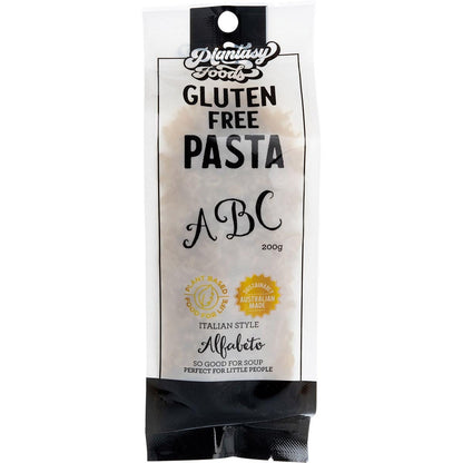 Plantasy Foods Gluten Free Pasta ABC Alfabeto 200g