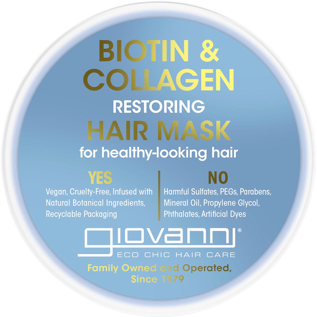 Giovanni Hair Mask Biotin & Collagen Restoring 295ml