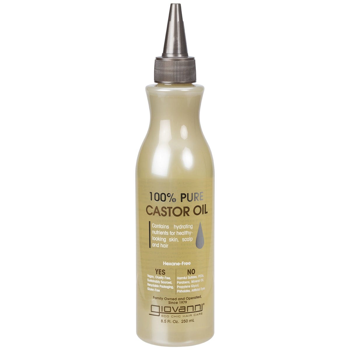 Giovanni Castor Oil 100% Pure 250ml