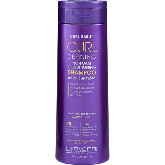 Giovanni No-Foam Conditioning Shampoo Curl Habit Curl Defining 399ml