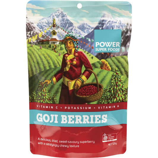 Power Super Foods Goji Berries The Origin Series 125g